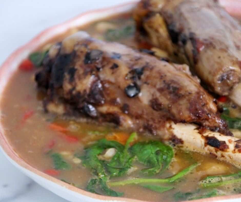 Air Fryer Lamb Shanks