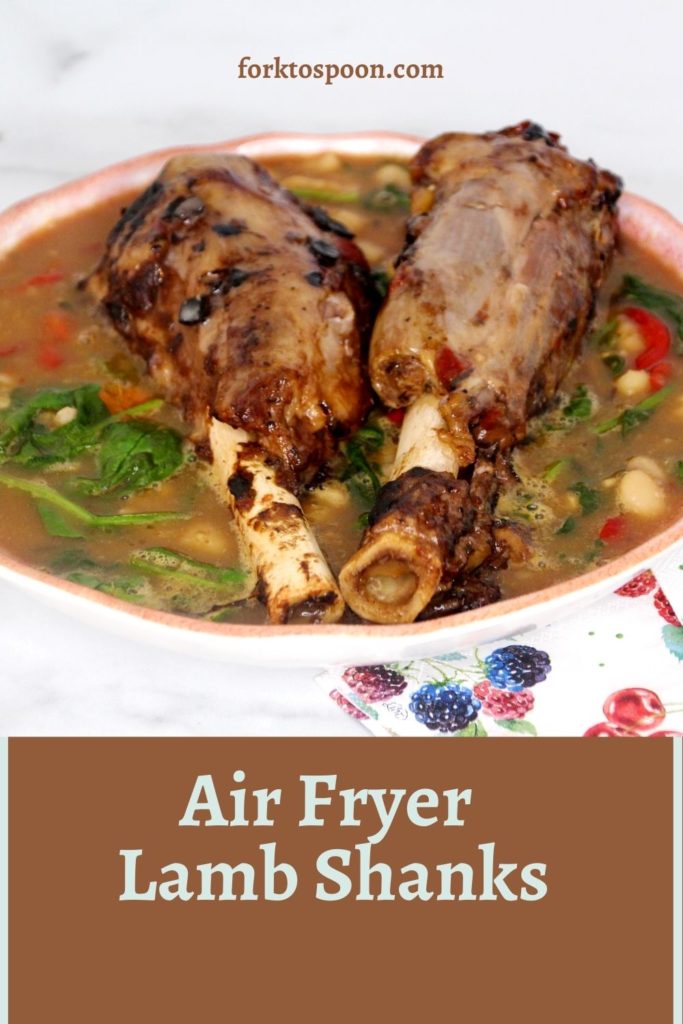 Air Fryer Lamb Shanks