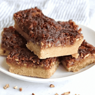 Air Fryer Maple Pecan Bars