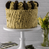 Mint Chocolate Cookies ‘n Creme Cake