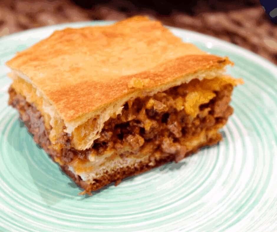 Air Fryer Sloppy Joe Taco Bake