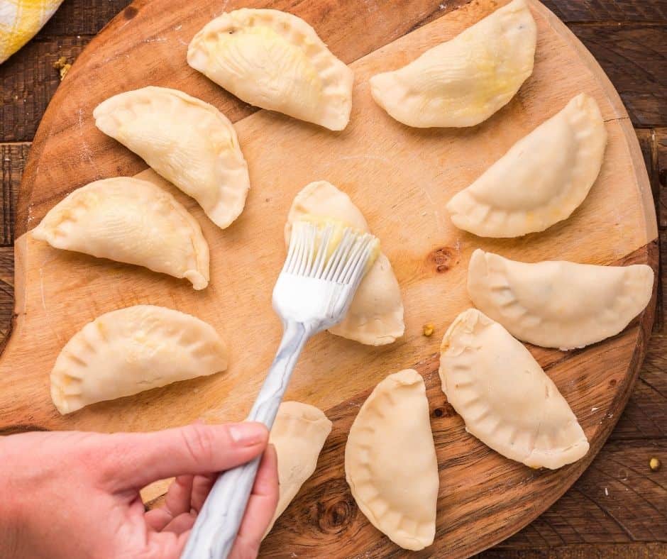 Air Fryer Spinach and Cheese Empanadas