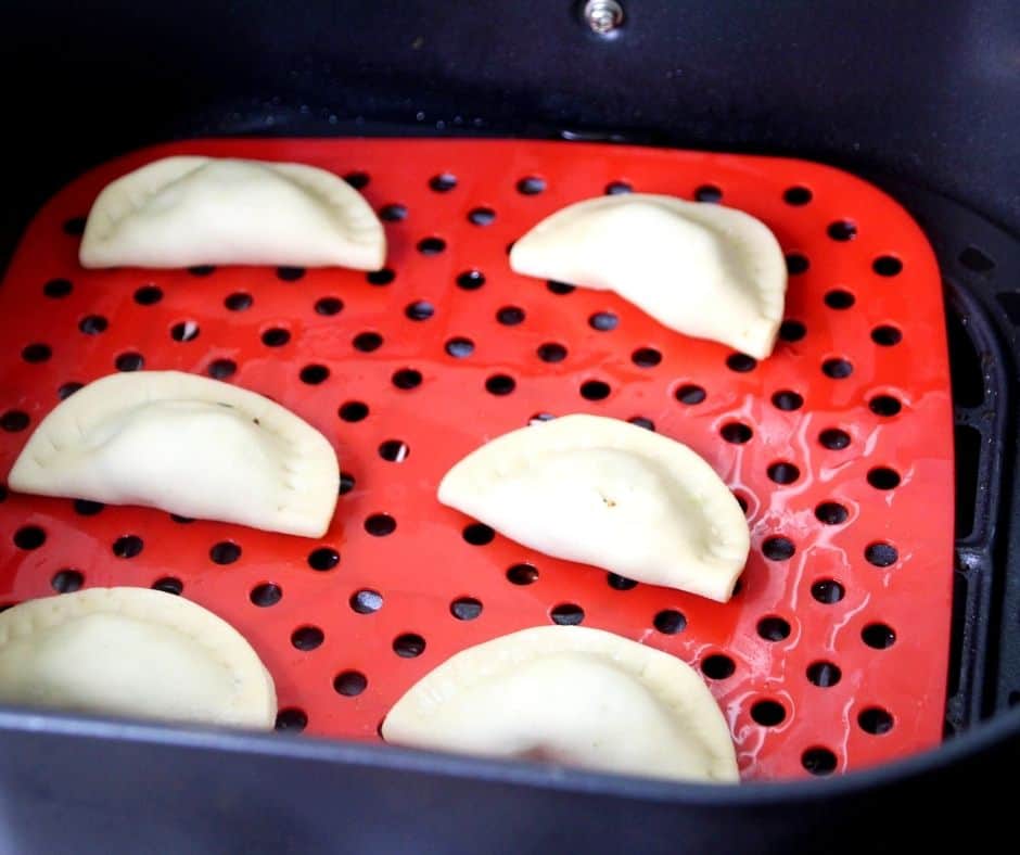 Air Fryer Spinach and Cheese Empanadas