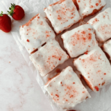 Air Fryer Strawberry Blondies