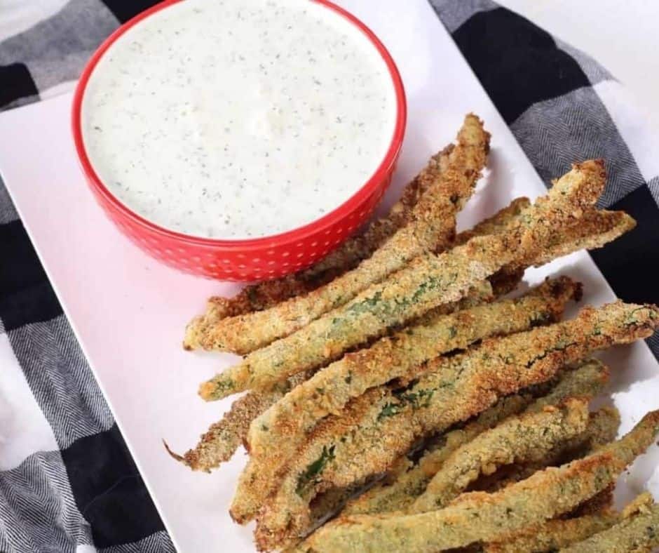 Air Fryer TGIF Friday's Green Bean Fries