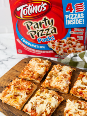 Air Fryer Totino's Party Pizza (Crispy in 8 Minutes!)