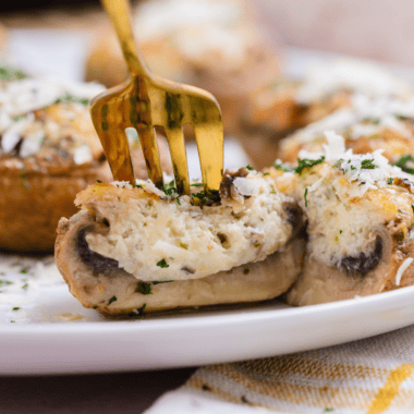 Longhorn Stuffed Mushrooms
