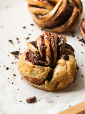 air fryer chocolate brioche