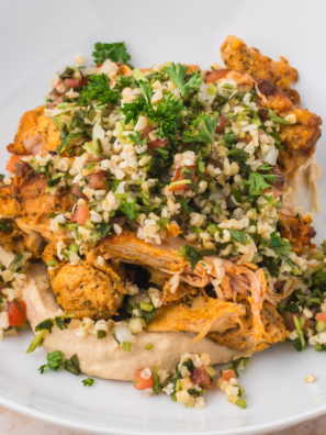 air fryer trader joe’s shawarma chicken thighs