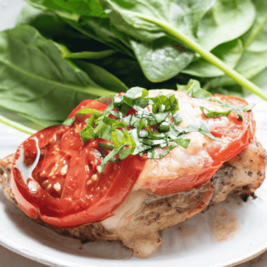 Air Fryer Caprese Chicken