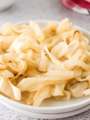 Air Fryer Caramelized Onions