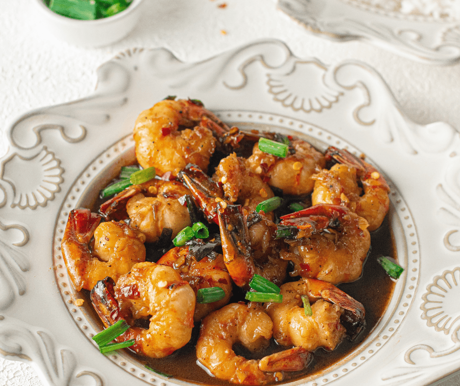 Air Fryer Honey Garlic Shrimp