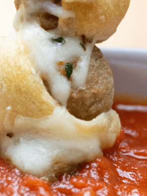 Air Fryer Meatball Kebabs