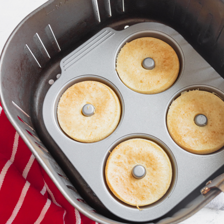 Air fryer preheated to 325 degrees Fahrenheit