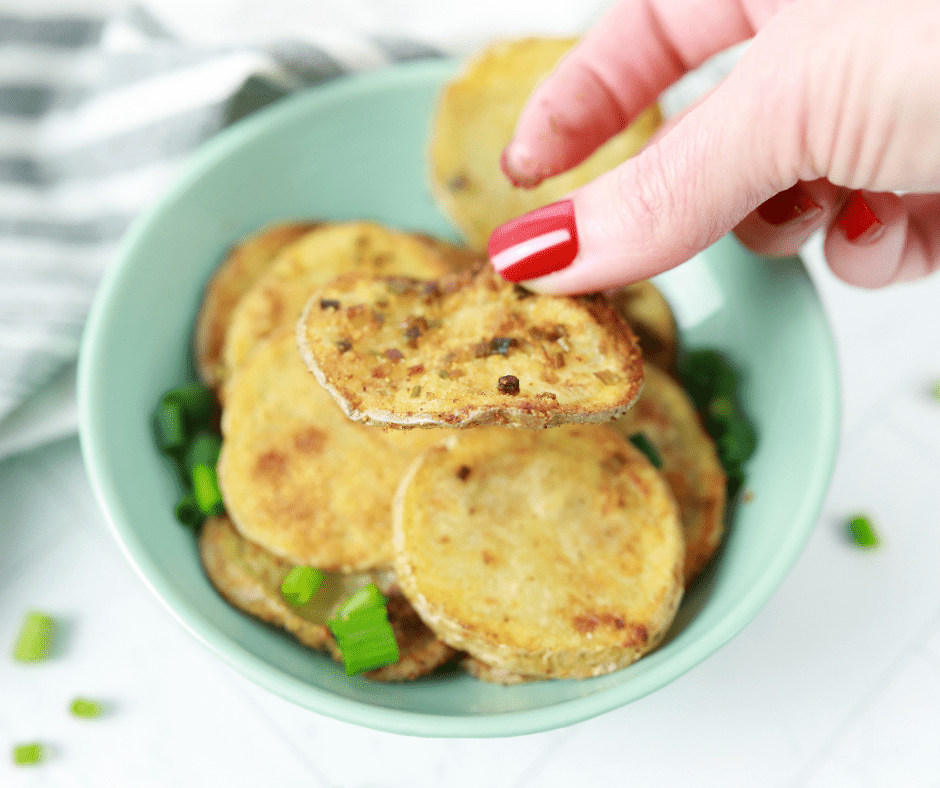 The Best Air Fryer Sour Cream Onion Potato Chips