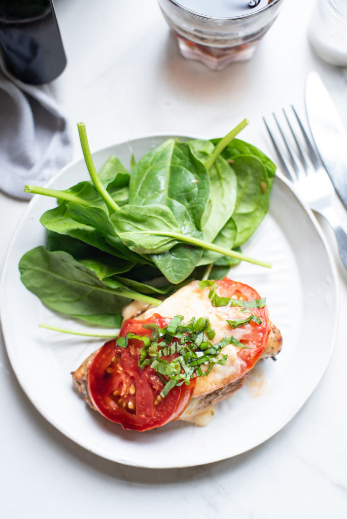 Air Fryer Caprese Chicken