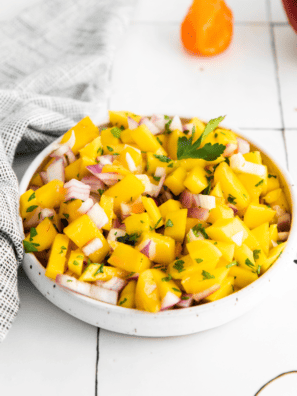 mango habanero salsa (