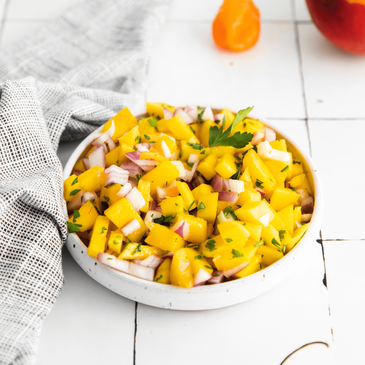 mango habanero salsa (