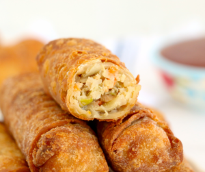 Air Fryer Frozen Egg Rolls