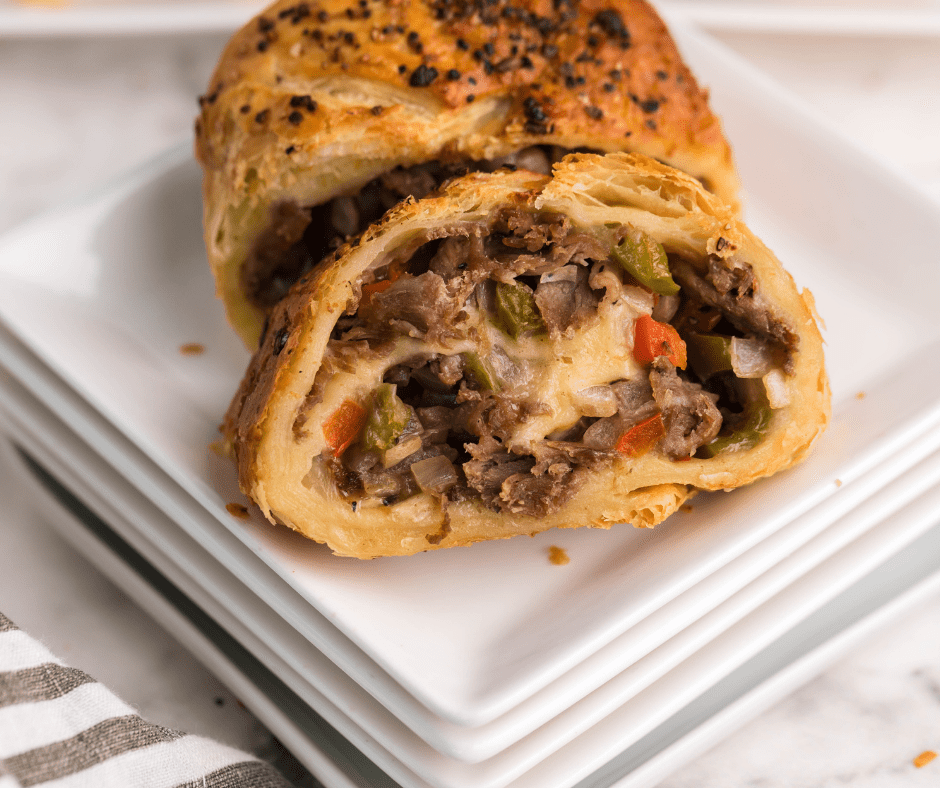 Air Fryer Italian Beef Stromboli