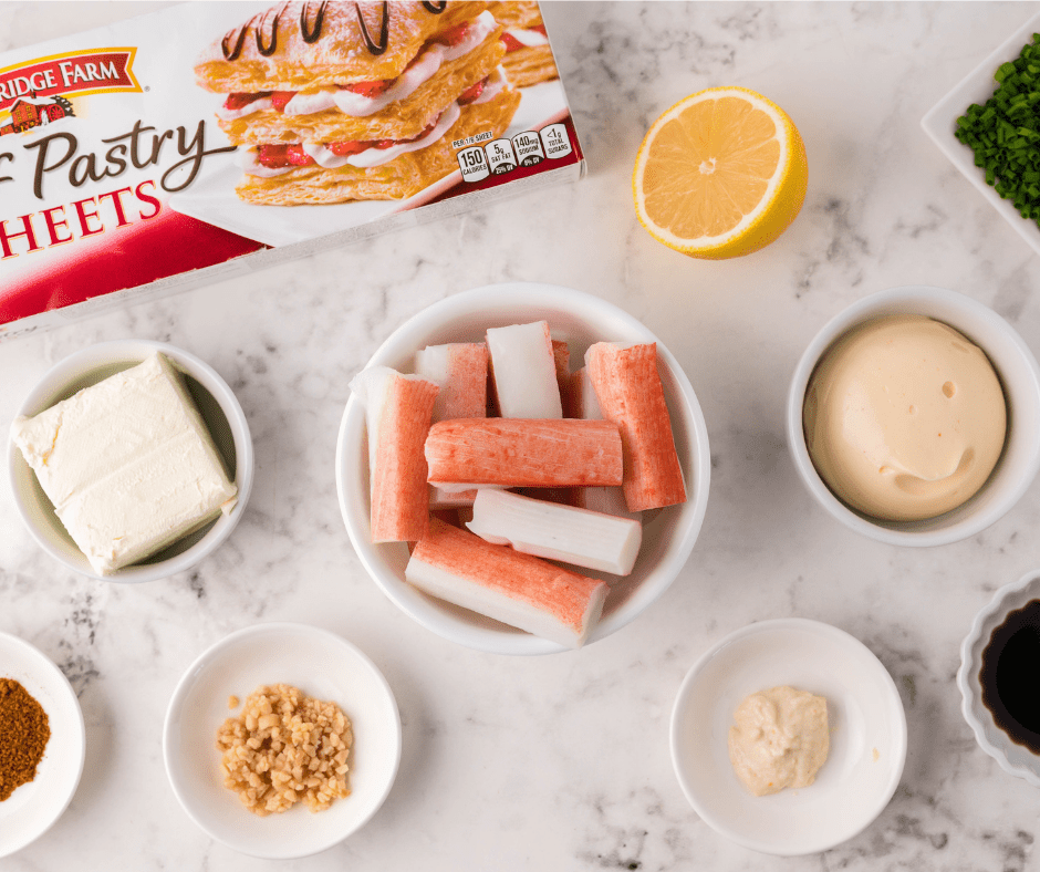 Ingredients Needed For Air Fryer Seafood Puffs