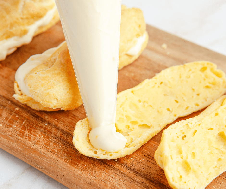 Air Fryer Eclairs