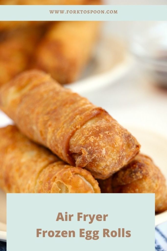 Air Fryer Frozen Egg Rolls