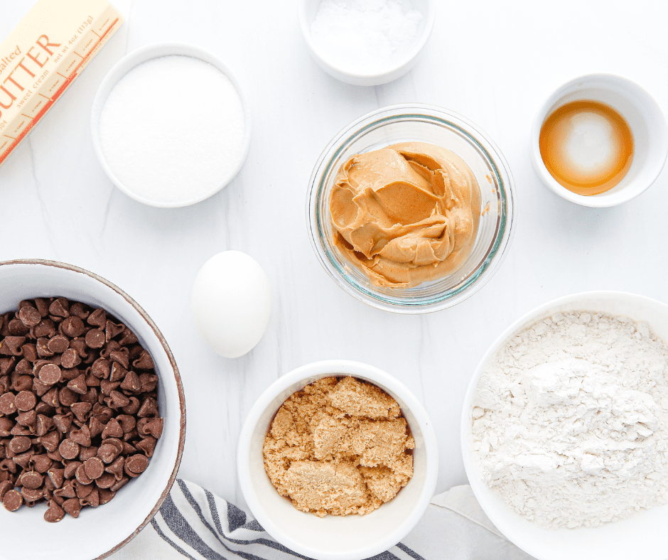 What You Need To Make Air Fryer Peanut Butter Bars