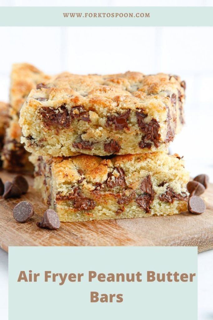 Air Fryer Peanut Butter Bars