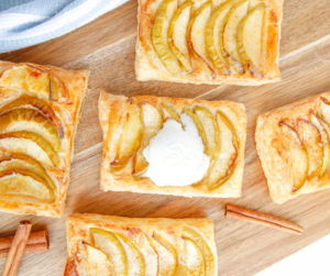 Air Fryer Puff Pastry Apple Tarts
