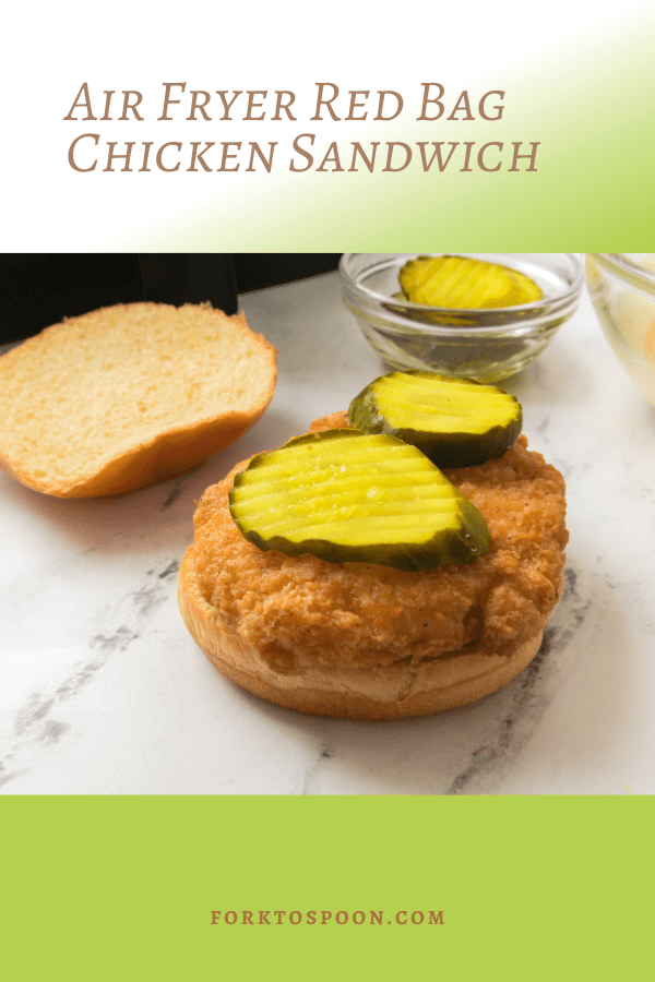 Air Fryer Red Bag Chicken Sandwich