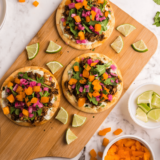 Air Fryer Salmon Naan