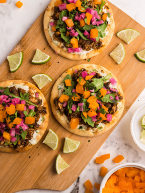 Air Fryer Salmon Naan