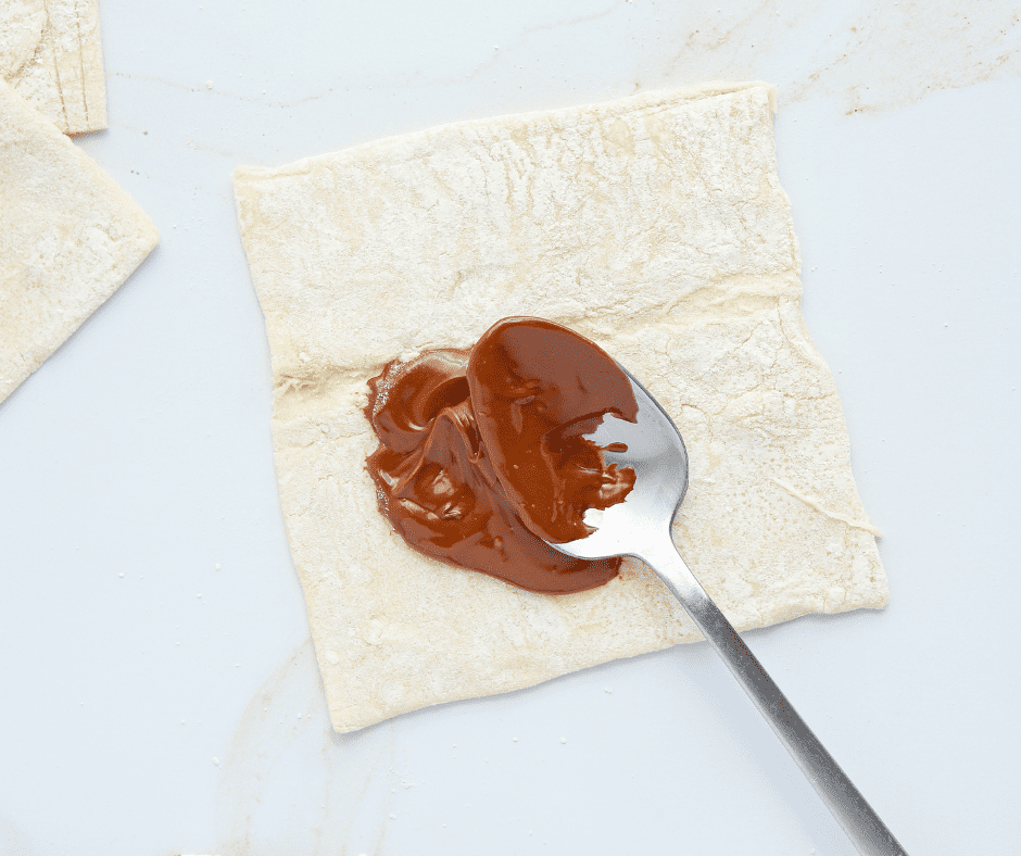 Air Fryer Strawberry Nutella Turnovers