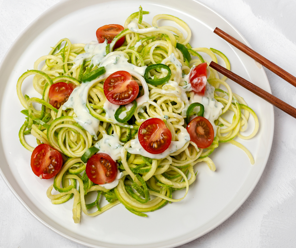 Air Fryer Zucchini Noodles (Zoodles)