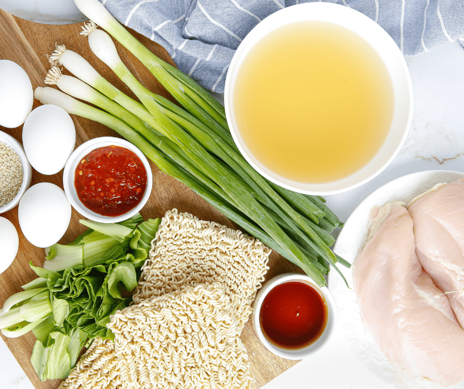 Ingredients Needed For Instant Pot Chicken Ramen