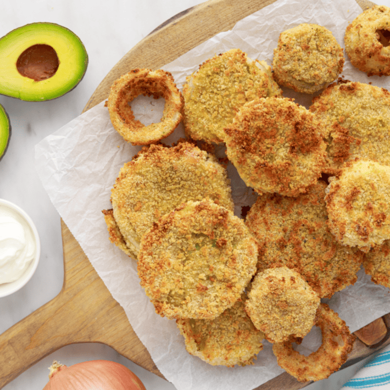 Stuffed Onion Rings In Air Fryer