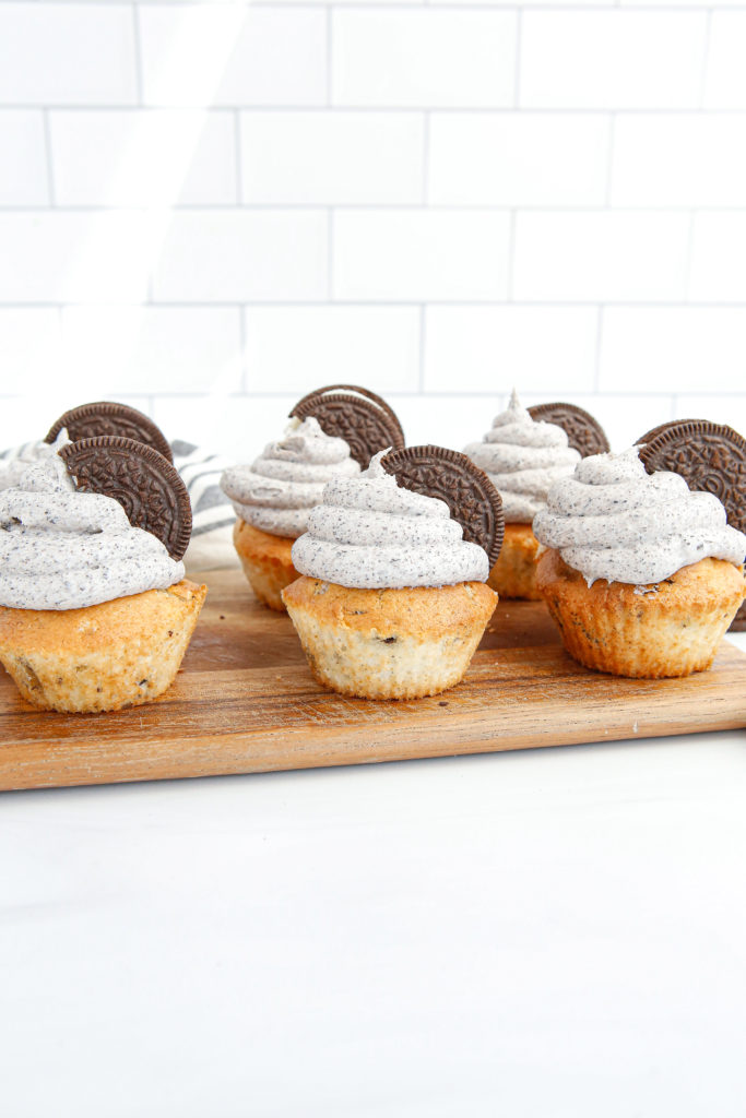 Air Fryer Oreo Cupcakes