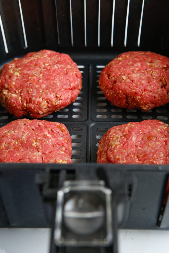 Air Fryer Oktoberfest Burger