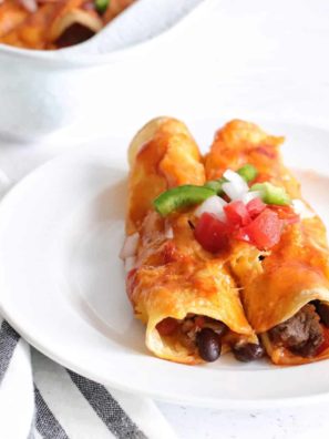 Air Fryer Enchiladas