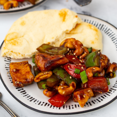 Air Fryer Cashew Chicken
