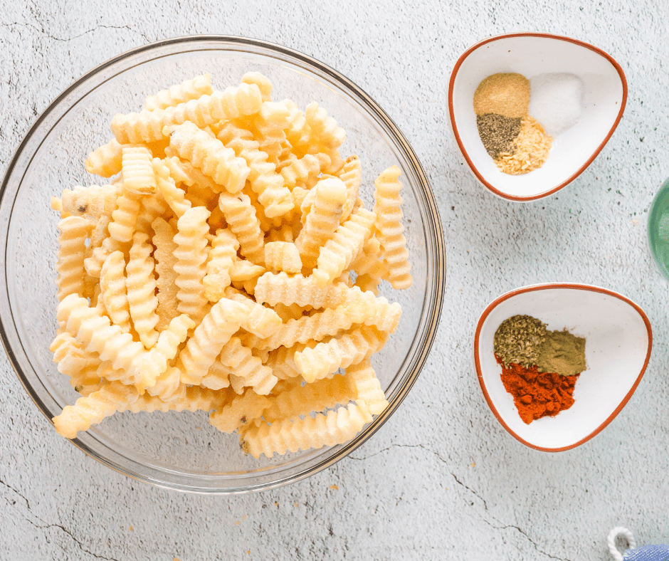 ingredients for air fryer crinkle fries