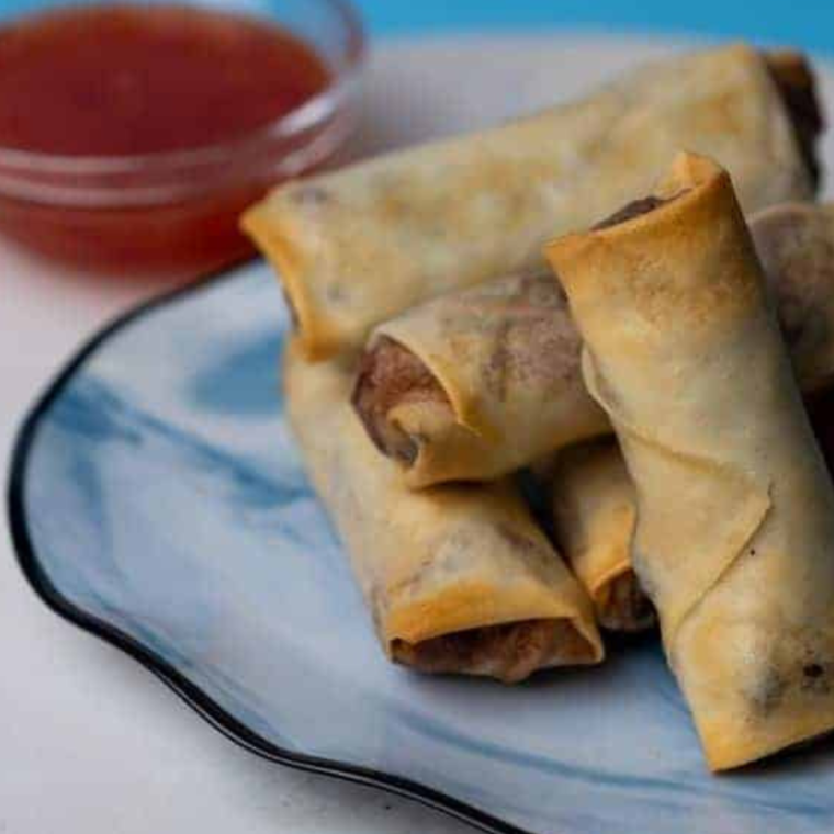 Air Fryer Ground Beef Egg Rolls