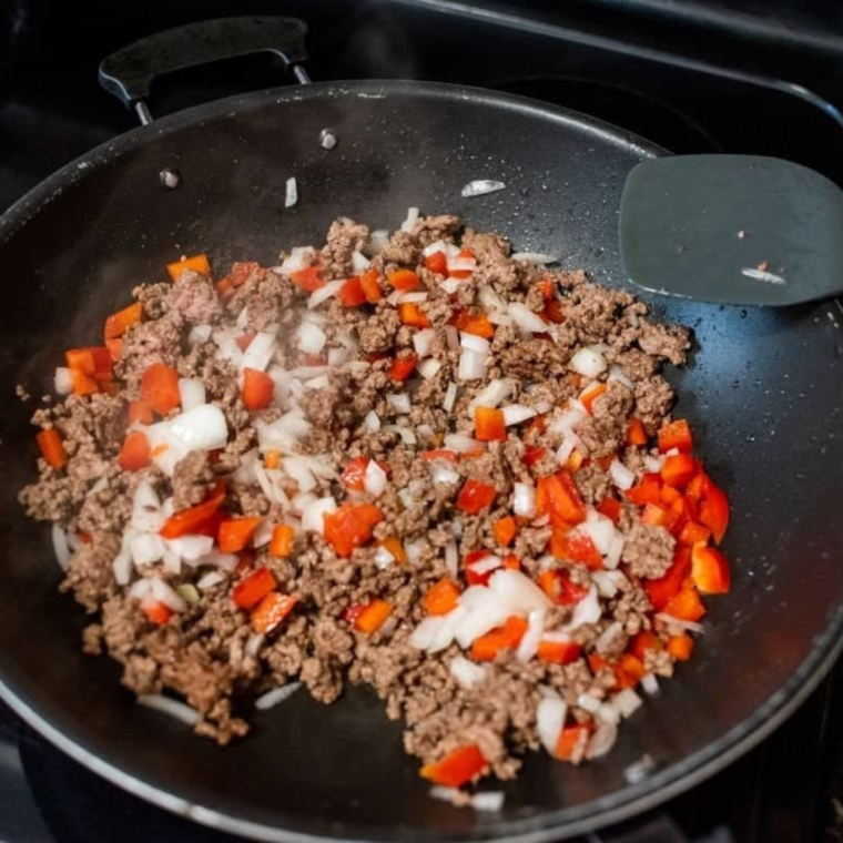 Air Fryer Ground Beef Egg Rolls