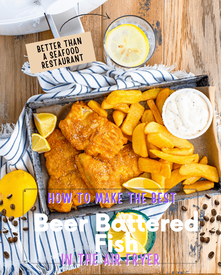 Air Fryer Beer Battered Fish