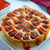 air fryer strawberry cake