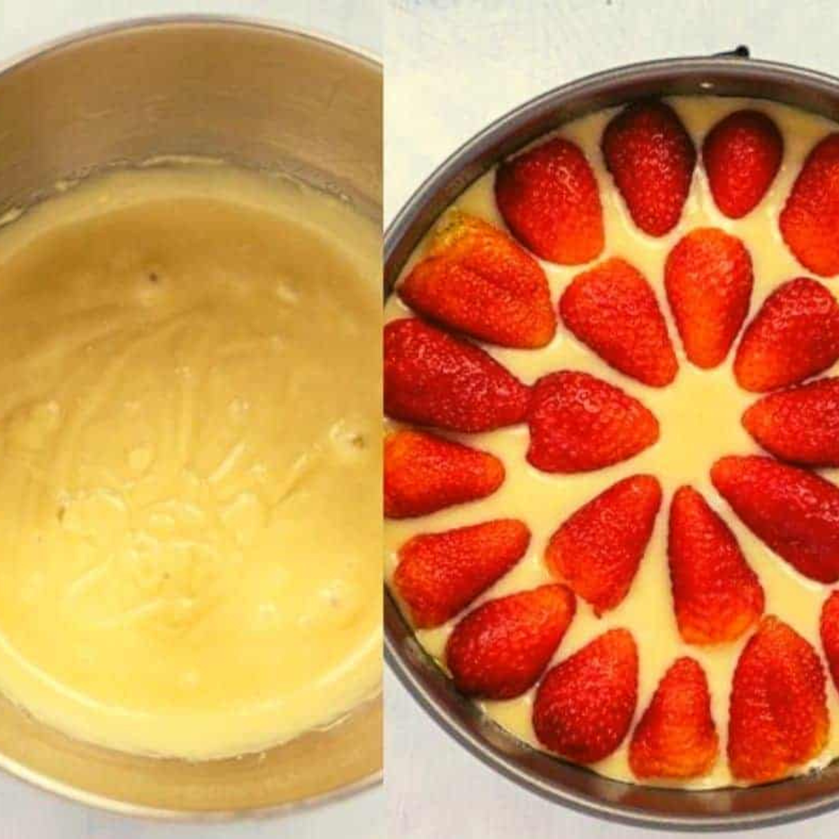 Air Fryer Homemade Strawberry Cake
