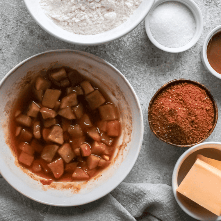 Air Fryer Apple Pie Pizookie