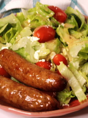 Air Fryer Chicken Sausage