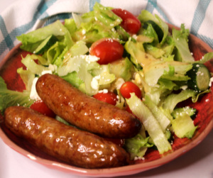 Air Fryer Chicken Sausage
